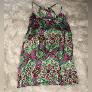 Glam Multicolor Patterned Women's Top